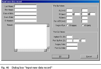 IOLMaster Lens Constants