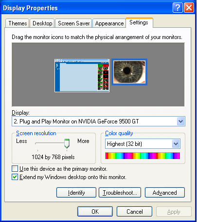 Dual Screen LENSTAR Operation Imaging