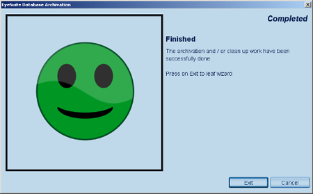 IOL Archive Wizard Finished Haag Streit Lenstar