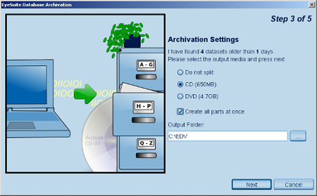 IOL Archive Wizard Settings Haag Streit Lenstar