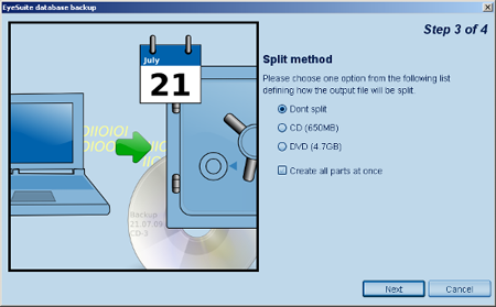 IOL Backup Split Method Haag Streit Lenstar