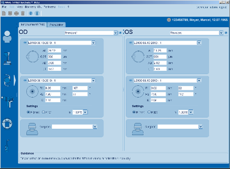 IOL Calculation Meaurement Standard Haag Streit Lenstar