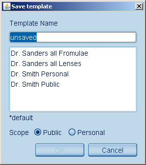IOL Calculation Template Dialogue Haag Streit Lenstar