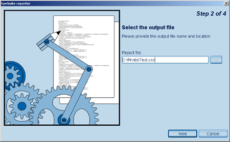 IOL Reporter  Select Output Haag Streit Lenstar