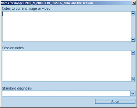 Notes LENSTAR Operation Imaging