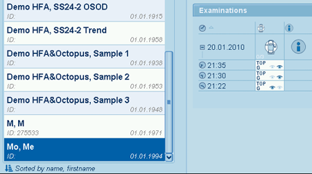 Patients Data Management Haag Streit Lenstar