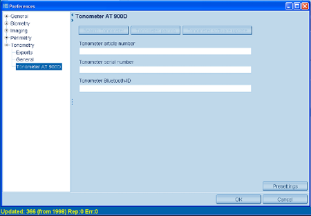Haag Streit Lenstar Tonometry Tonometer Software Update Information