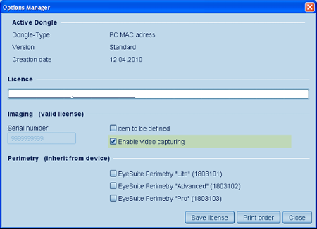 Video Option LENSTAR Operation Imaging