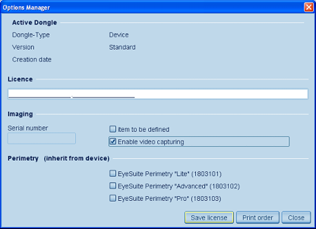 Video Option LENSTAR Operation Imaging