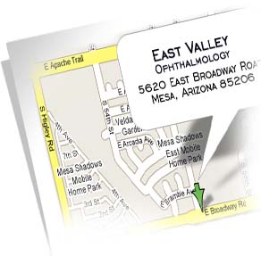 Mesa Arizona Eye Doctor East Valley Ophthalmology 5620 East Broadway Road Mesa, Arizona 85206
