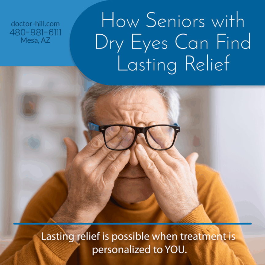 How Seniors with Dry Eyes Can Find Lasting Relief