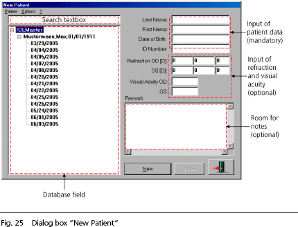 IOLMaster Software new patient